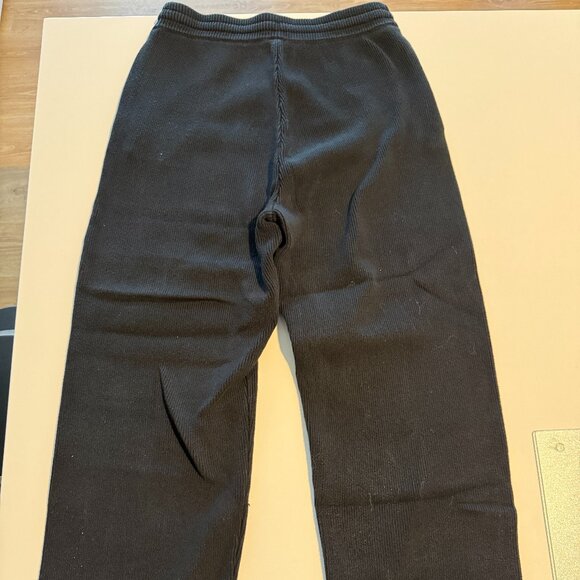 ALO Yoga Black Straight Leg Pants - Picture 3 of 5